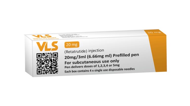 Retatrutide injection 20mg prefilled pen for weight loss treatment